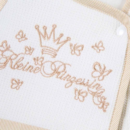 Babyschlafsack von Kleiner Prinz oder Kleine Prinzessin 70 Blau Rosa oder Cream