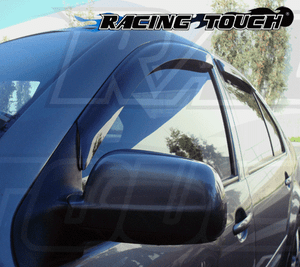 JDM Window Visor Deflector Out-Channel Light Tinted 4pcs For Honda Odyssey 05-10