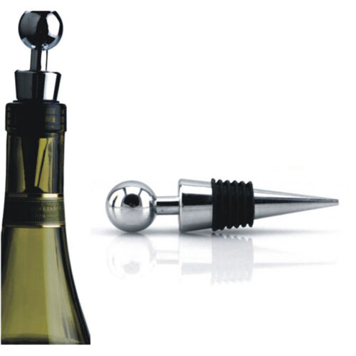 New Elegant Metal Red Wine Storage Bottle Stopper Twist Cap Plug JD 