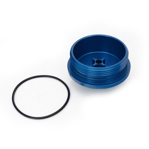 03-07 for Ford F250 F350 F450 Super Duty Powerstroke Billet Oil Fuel Filter Cap