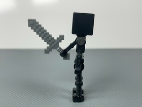 Wither Skeleton LEGO Minecraft Minifigure 21154 21126 21139 21172 Straight Arms