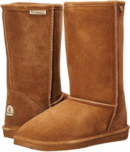 Kids Bearpaw Emma Tall Youth Boot 618Y Hickory II Suede 100/% Authentic