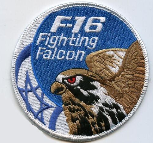 GENERAL DYNAMICS F-16 FIGHTING FALCON SWIRL INSIGNIA ISRAEL ישראAIR FORCE SWIRL