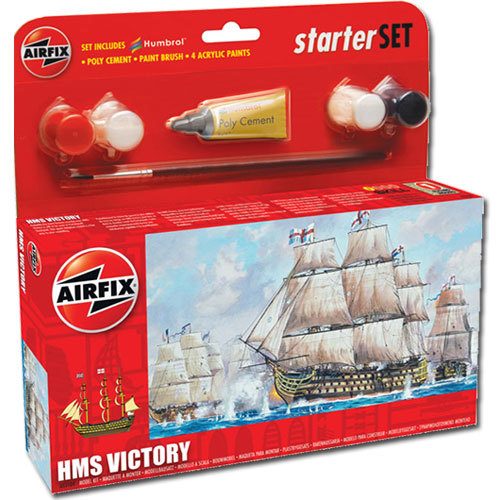 AIRFIX A55104 HMS Victory Starter Set Fit la boîte Ship Model Kit