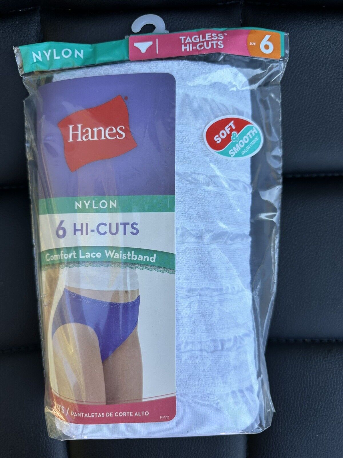 Hanes Women S Nylon Hi Cut Panties 6 Pack PP73AS For Sale Online EBay