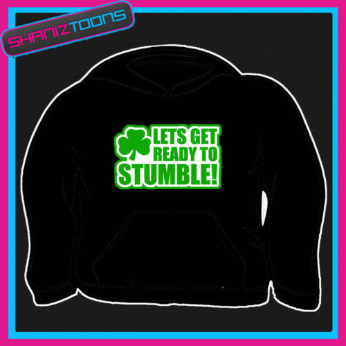 IRISH FUNNY ST PATRICKS DAY STAG DO HOODIE GREAT GIFT