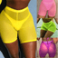 Damen Yoga Shorts Hotpants Sports Fitness Jogger Kurze Leggings Radlerhose Biker
