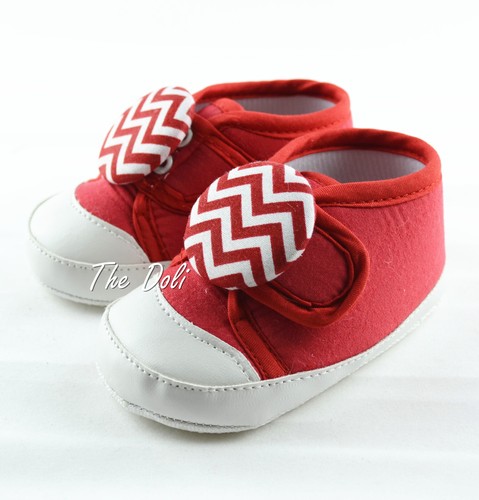 Girls Chevron Print Baby comfortable Shoes for Newborn to 9 months baby Boys