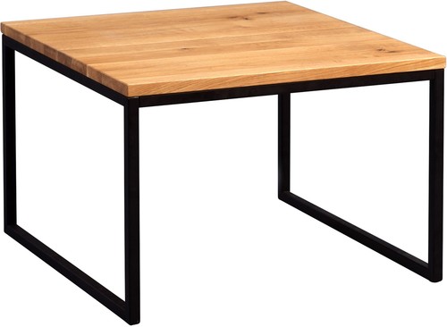 Massivholz Couchtisch Wohnzimmertisch Sofatisch Beistelltisch SIRA 60//60 Eiche