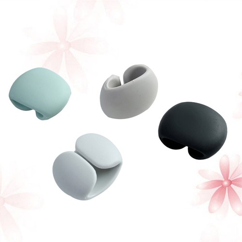 4pcs Cable Organizer Creative Cable Holder Wire Winder for Wire Headset Earphone