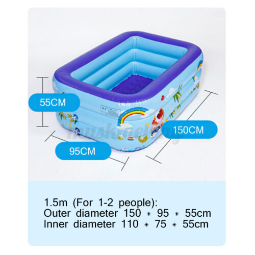 Details about   Swimming Pool Outdoor Garden Inflatable Kids Play Swimming Pools for  ❃ 