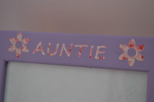 mummy AUNTIE we would pick you gift nanny Personalised handmade photo frame 