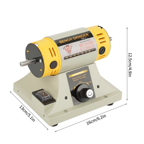 Machine à Polir le Tour 220V 350W de pour Moteur Dentaire de Tour de Bijou