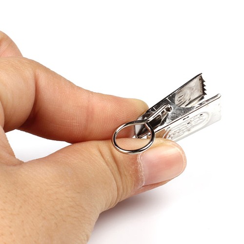 20 pcs Netz Vorhang Gardine Clips Ring Klammer Zubehör von Vorhänge