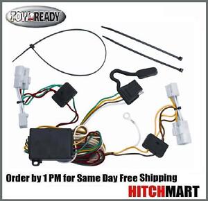 2007 Toyota highlander hitch wiring