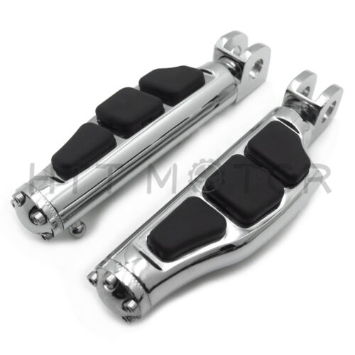Chrome Flat Wing Footpegs Foot Rest Front For '04-'05 Marauder 1600/Boulevard M9 