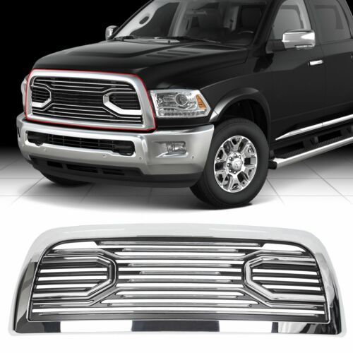 For 10-18 Dodge Ram 2500 3500 Big Horn Chrome Packaged Grille Replacement Shell