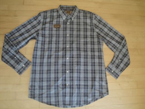 The Foundry Supply CO Easy Care Mens Button Front Plaid Collared Shirt LT 2XLT