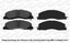 2014 2015 Ram 2500 Max Performance Ceramic Brake Pads F+R
