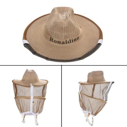 Beekeeping Garden Guard Cowboy Hat Anti Mosquito Bee Insect Bug Face Head Veil J 