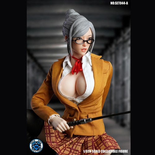 SUPER DUCK SET044 A 1//6 COSPLAY Female Clothing Set Head F Tbleague Figure Body