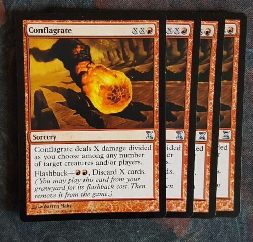 Mtg conflagrate  x 1 great condition