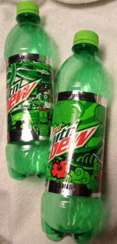 Empty Choice of States Diet Mountain Dew Dewnited 16.9 oz Bottles