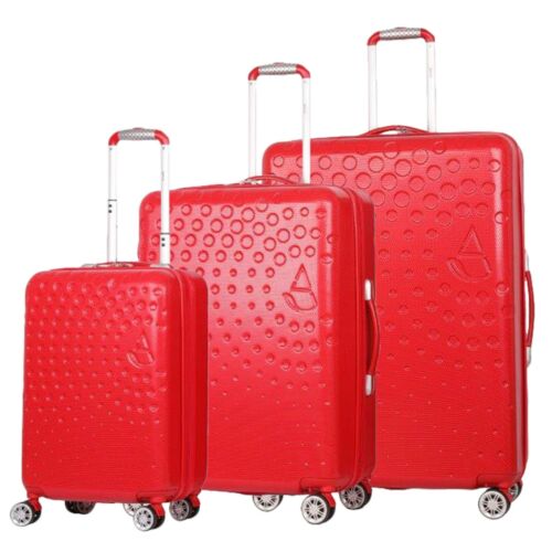 Aerolite ABS rigide 4 ROUES Valise Bagages cabine Hold Petite Moyenne Grande