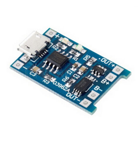 5Stks 5V Micro USB 1A 18650 Lithium Battery Charger Board Module TP4056 de