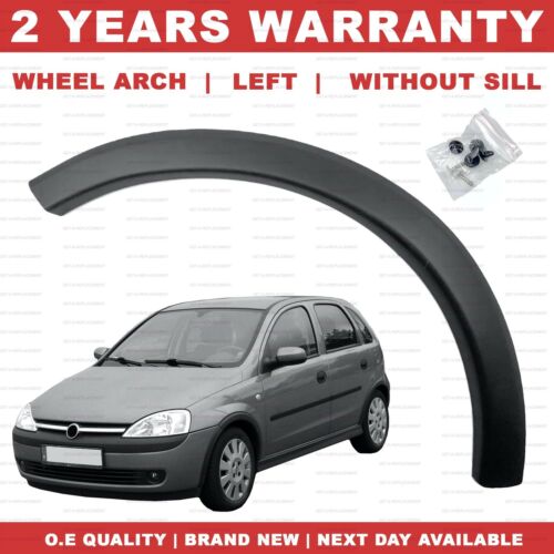FRONT WHEEL ARCH TRIM LEFT NO SILL FOR OPEL VAUXHALL COMBO CORSA C MK2 172438 