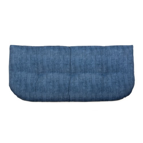 Outdoor Tufted Swing Cushion Pad for Bench Sofa Settee 42 x 19 Blue Collection