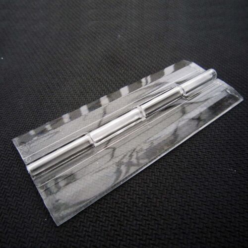 6pcs Clear Transparent Acrylic Plastic Hinge Box Piano Plexiglass hinge 5 sizes 