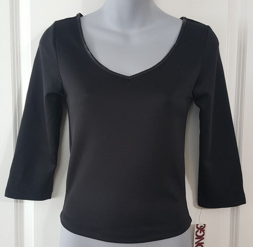Juniors Top Black Shirt Bongo S Small M Med L Large XL Extra Large NEW $16.99