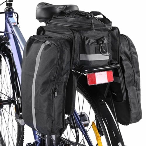 Fahrradtasche Satteltasche Gepäcktasche Packtaschen Wasserdicht Gepäckträger 