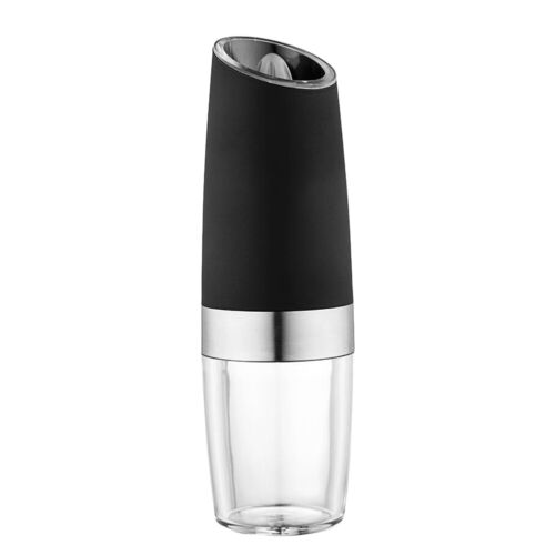 Stainless Steel Pepper Grinder Electric Auto Seasoning Spice Grain Mill 
