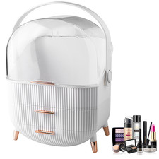 XLarge Make Up Organiser Cosmetic Vanity Case Box Drawers Skincare Storage UK