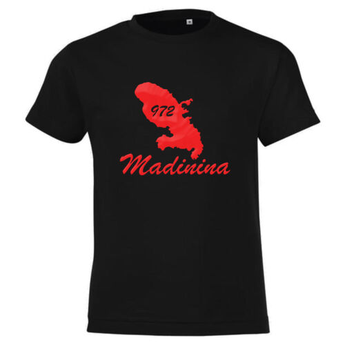 Antilles T-shirt Adulte Martinique Madinina 972-9 couleurs au choix S au 2XL