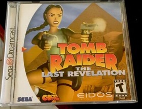 SEGA DREAMCAST GAME TOMB RAIDER LAST REVELATION -TESTED-IN VERY GOOD CONDITION!