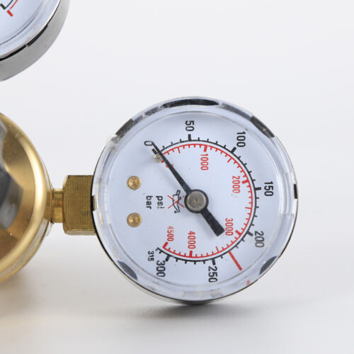 4000PSI Argon CO2 Gas MIG TIG Flow Meter Regulator Pressure Control Gauge