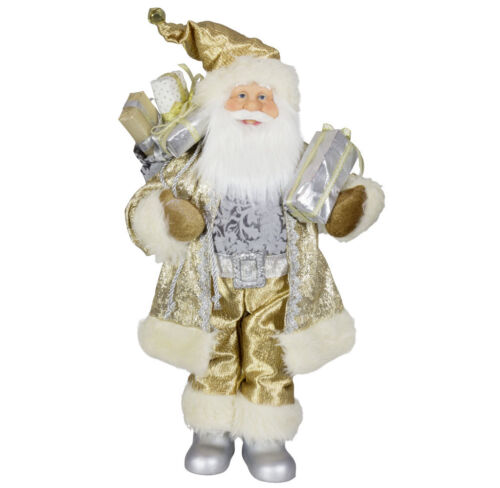 Weihnachtsmann Dekofigur 45cm Nikolaus Santa Weihnachts Dekoration Weihnachten