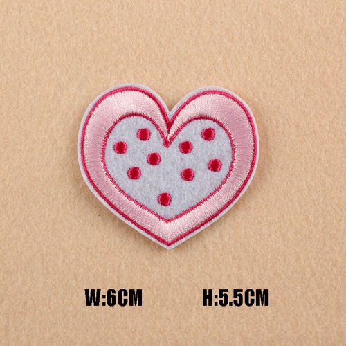 DIY Badge Patch Embroidered Sew Iron On Patches Badge Bag Fabric Applique Craft