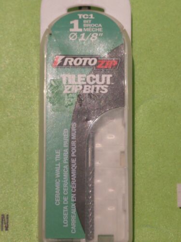Rotozip Tilecut Zip Bit For Ceramic Wall Tile And Cement Board 