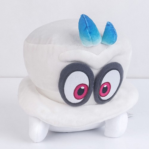 Details about / 2pcs Super Mario Odyssey Cappy and Waluigi Soft Plush Toy Doll Easter Day Gift