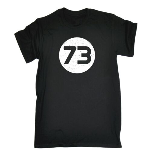 73 Hommes T Shirt Tee anniversaire Fashion Cadeau Fashion Cadeau Drôle numéro