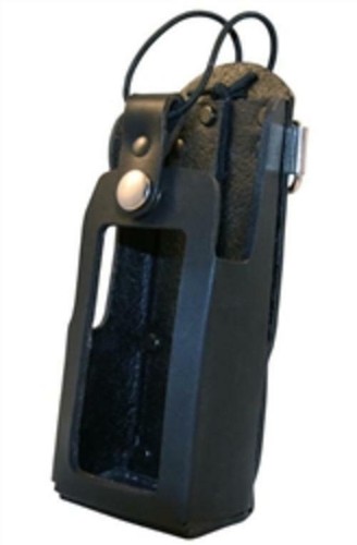 Boston Leather 5480RC-1 Black Motorola 2500//5000 Radio Holder D-Rings