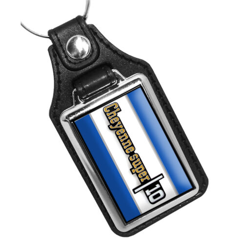 Compatible with 1970/'s Chevrolet Cheyenne Super 10 Emblem Design Key Ring FOB