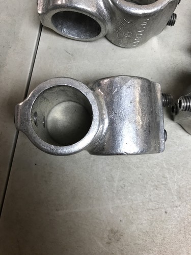 Lot fits 1.315/" OD pipe Speed Rail Fittings Aluminum Connectors 1/" 40