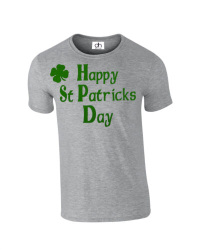 Shamrock T SHIRT FUNNY heureux parts St Patrick Irlandais st.pats, tshirt