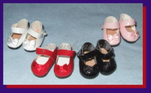 SAVE $12 on 4 pair of Patent Mary Jane Doll SHOES for Eden 8/" MADELINE /& Friends
