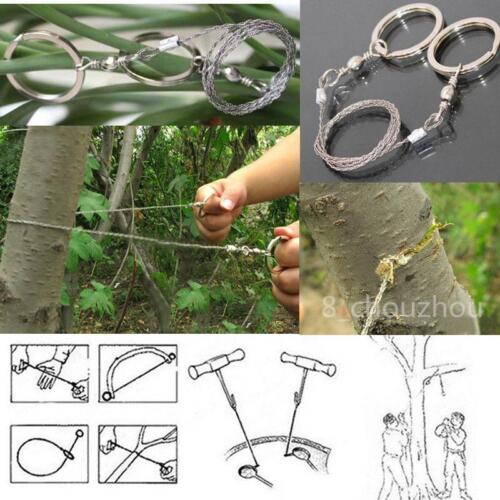 Outdoor Survival Steel Wire Hiking Camping Gear Emergency Survival Tools HZ